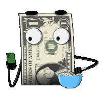 Breakfast Eating Sticker