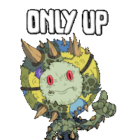 Animation Pointing Up Sticker by Planet XOLO