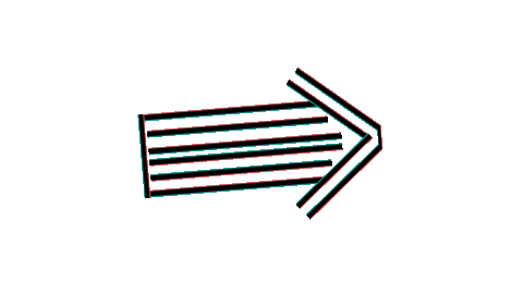 3D Arrow Sticker by Lesley_CAA