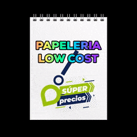 Papelerialowcost Libreta Libretas Lowcost Cuaderno Block Papeleria GIF by Papeleria Low Cost