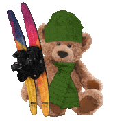 Teddy Bears Summer Sticker