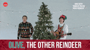 Christmas Reindeer GIF by BuzzFeed