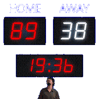 38 Away Sticker