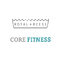 Collab Core Fitness Sticker by Royal + Reese