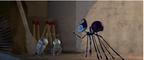 black widow lol GIF by Disney Pixar