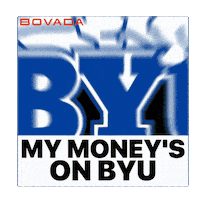 Byu Football Sticker by Bovada