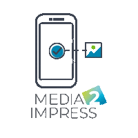 Media2Impress social media son en breugel lars van de ven media2impress Sticker