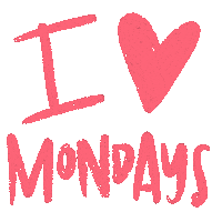 Mondays Ilovemondays Sticker by EVERYKIND