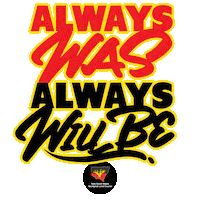 Typography Always Will Be Sticker by NSWALC