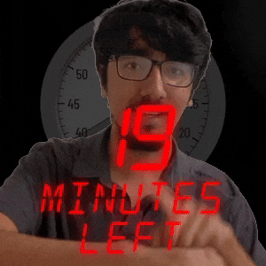 19 minutes left