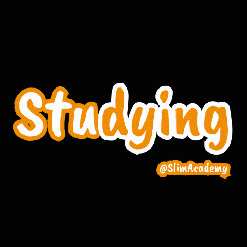 SlimAcademy school university student study GIF
