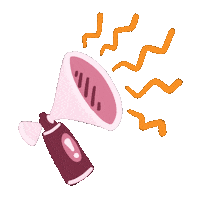 pineapplesheep loud announcement promotional promote Sticker