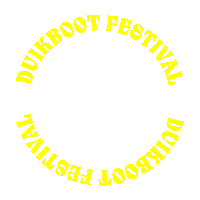 Geel Sticker by Duikboot Festival