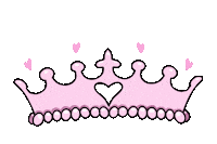 Pink Crown Sticker