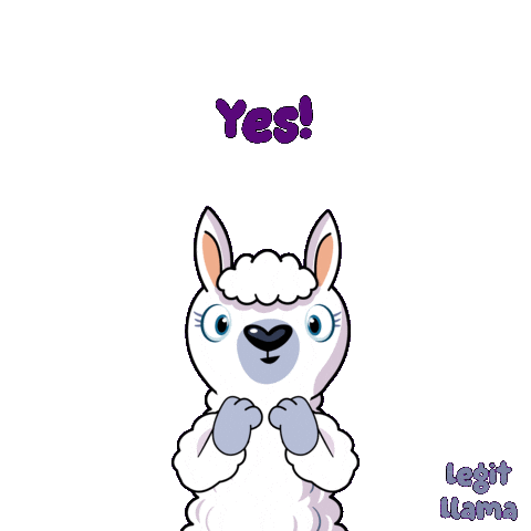 Sheep Llama Sticker by VeeFriends
