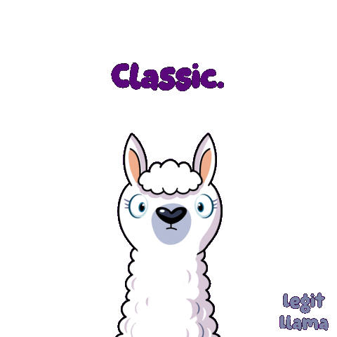 Sheep Llama Sticker by VeeFriends