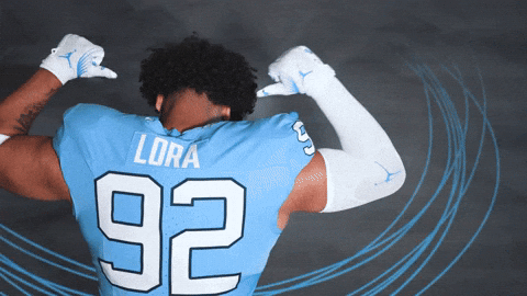 University Of North Carolina Football GIF by UNC Tar Heels