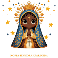 Nossa Senhora Aparecida Outubro Sticker by Interativa Mundo Digital