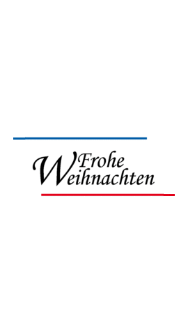 Christmas Frohe Weihnachten Sticker by TRIGEMA