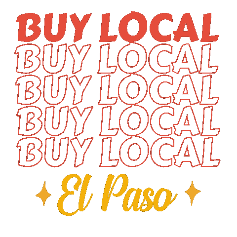 BuyElPaso local shop small shop local support local Sticker