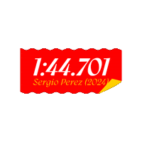 Formula 1 Racing Sticker