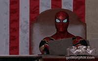 morphin clap clapping applause spiderman GIF