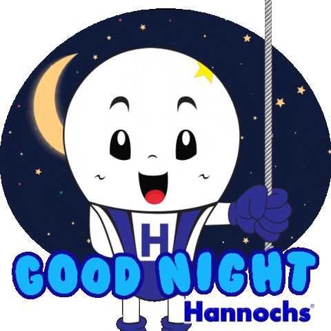 Night Nite Sticker by Hannochs