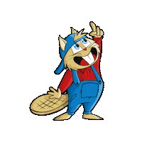 Castor Sticker by incomaf