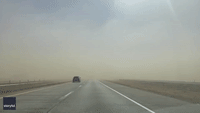 'Near Zero Visibility' as Strong Winds Kick Up Dust Across Northern Texas