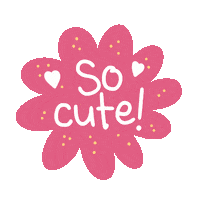 Pink Hearts Sticker