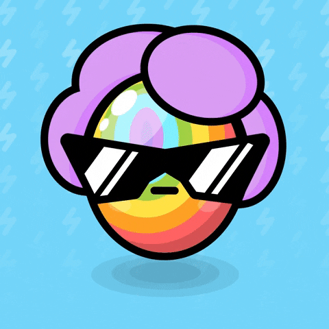 Rainbow Love GIF by The Grapes