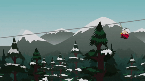 bored black and white GIF by South Park 
