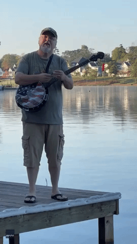 Innovative South Carolina Man Reels in Fish With Banjo
