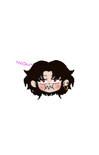 rackel_exe eating munching hiroki rackelexe Sticker