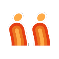 Earrings Sticker by Matt Jensen Marketing