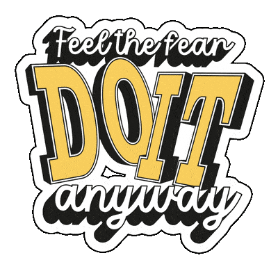 Do It Success Sticker by Paula Baines