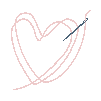 In Love Heart Sticker by Original Botties