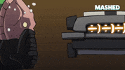 Scared Animation GIF by Mashed