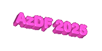 azdf_fest dance festival 2025 fest Sticker