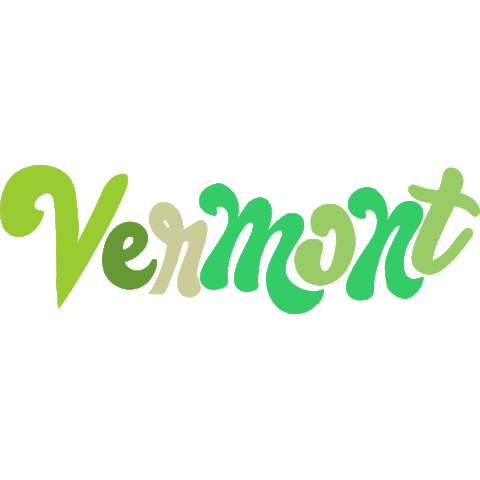 Vt Vermont Sticker by Blueberry Bikes