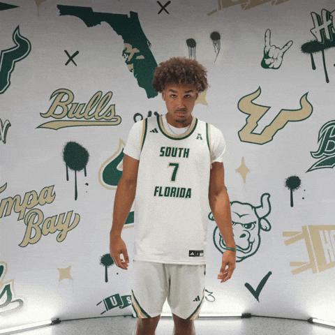 South Florida Basketball GIF by USF Athletics