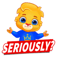 Not Funny What Sticker by Lucas and Friends by RV AppStudios