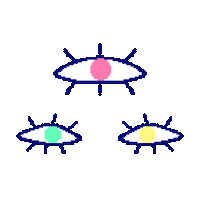 Pixel Loop Sticker