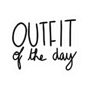 Black And White Clothes Sticker