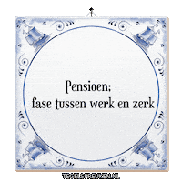 Humor Werk Sticker by Tegelspreuken.nl