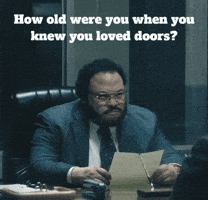 love doors severance saliba how old GIF