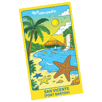 Long Beach Travel Sticker by Cebu Pacific Air