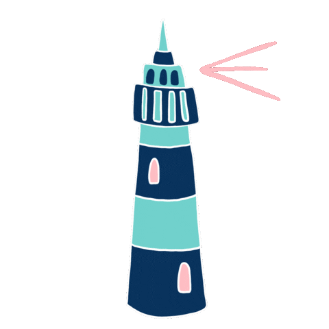 Sea Lighthouse Sticker
