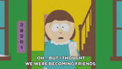 talking liane cartman GIF by South Park 