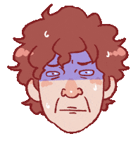 Oh No Help Sticker